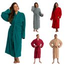 Luxury Bathrobe for Men Women, Terry Towelling Bath Robe, 100% Combed Cotton