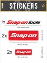 Snap On Tools Toolbox Racing Car Van JDM Laptop Wall Logo Emblem Sticker Decal