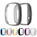 For Fitbit Versa 1 2 3 4 Sense 2 Screen Protector Slim Shockproof Case Cover