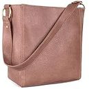 Montana West Purses for Women Vegan Leather Shoulder Purses and Handbags Hobo Bags for Women MWC-070DPK