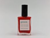15 ml Manucurist Paris Green Natural Nail Colour Nagellack Poppy Red Vegan