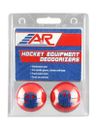 Bolas desodorante deportivas A&R - paquete de 2 - hockey, fútbol, ​​tenis, zapatos, bolsos