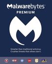 Malwarebytes Premium 2024 1, 3, 5 dispositivos Win Mac iOS Android 1 año correo electrónico el mismo día