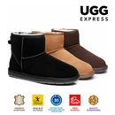 AUSTRALIAN SHEPHERD® UGG Mini Boots Men Women Sheepskin Wool Water Resistant