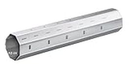 Rolladenstahlwelle SW 40 Achtkant | Wandstärke 0,8 mm | mit außenliegendem Falz (Stahlwelle | SW40 | Länge 1000 mm)