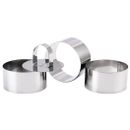 Experience Fine Dining at Home with these Stainless Steel Cooking Rings