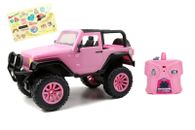 Girlmazing Big Foot Jeep Pink Kids Toy for Girls R/C Vehicle 1:16 Scale Age 3+