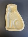 1993 Brown Bag Cookie Art -  Cat Mold - Hill Design 6.5”