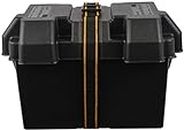 attwood 9067-1 Heavy-Duty Acid-Resistant Power Guard Series 27 Vented Marine Boat Battery Box, Black