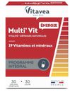 Vitavea multivitamines multi’Vit Energie 19 vitamines et minéraux