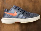 Zapatos de cancha de tenis Nike Air Zoom Prestige HC gris naranja AA8024-401 para mujer 6