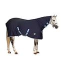 CENTAUR Turbo-Dry Cooler Sheet With Contour Neck, Navy, Large Horse