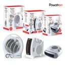 Fan Heater 2 in 1 Portable Thermo Electric Hot Warm Air Upright Heat Setting