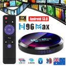 H96 Max RK3528 Android 13 Wifi Smart TV BOX 64GB 8K Ultra HD WiFi Media Player