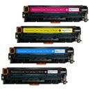 4 Toner Cartridges (Set) for HP LaserJet Pro 400 Color MFP M475 M475dn M475dw