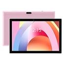 Android Tablet 10 Inch Tablet, 64GB Storage Tablets, Android 11 Tablet, 512GB Expand, 8MP Camera, Quad-Core Processor 2GB RAM WiFi 6000MAH Battery 10.1'' IPS HD Touch Screen Google Tableta (Pink)