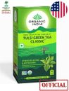 Tulsi Green Tea ORGANIC INDIA USA OFFICIAL Classic USDA IMMUNITY SHIELD Exp 2027