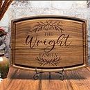 Tayfus Personalized Cutting Boards - Custom Engraved Wood Chopping Block - USA Handmade - Best Wedding, Housewarming, Anniversary, Birthday, Christmas Gift Idea For Friends, Couples, Family, Mom, Dad