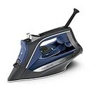 Rowenta DW4301 Acessteam Iron | 2500 W | 140 g/min Steam Stroke and 40 g/min Continuous Steam | Microsteam 300 Sole | Precise Tip | Limescale Protection System | Drip Protection | Colour Blue