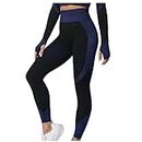Color Block Leggings for Women Plus Size Yoga Pants Quick Dry Seamless Butt Lifting High Waist Workout Fitness Pants rebajas y ofertas 50 de descuento 2023 Summer Fall Winter Fashion Teen Girl