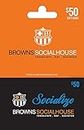 Browns Gift Card $50