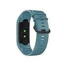 KINOEHOO Watch Strap Compatible with Polar A360 A370 Silicone Watchbands.(Rock Cyan)