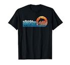 Vintage Aruba, Retro 80s Dolphin Sunset T-Shirt