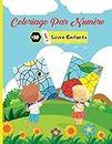 Coloriage Par Numéro Livre d'activités Enfants 5 ans: +50 Images à Colorier( animaux, oiseaux, jouets, véhicules, vie marine et plus )