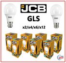 JCB LED GLS Bulbs 6w = 40w 10W = 60W 15w = 100 WATT BC B22 ES E27 3000k/6500k