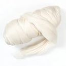 Kondoos Natural Wool top Fleece Bulk roving Yarn 455g Best Wool for Spinning, Knitting,Needle Felting, Chunky Yarn Blankets and Tapestry. Natural Colors, un-Dyed. (Ecru)