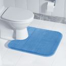 U-Shaped Contour Rug 40*60cm Soft Water Absorption Non-Slip  Rug Toilet Bath Mat