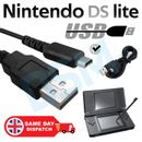 UK Nintendo DS Lite NDSL DSL USB Charging Power Charger Cable Lead Wire USG-001