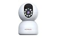 CP PLUS 3MP Smart Wi-fi CCTV Camera | 360° & Full HD Home Security | Full Color Night Vision | 2-Way Talk | Advanced Motion Tracking | SD Card Support (Upto 256GB) | IR Distance 20Mtr | EZ-P31