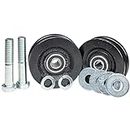 Tie Down 90040 TranzSporter TP250 and TP400 Replacement Parts (TP250 - Complete Carriage Wheel Kit)
