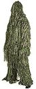 Nitehawk Adults Military 3D Camouflage Sniper Ghillie Suit Includes Rifle Wrap & Carry Bag XL/XXL