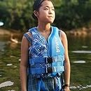 Optimuss Adults Life Jacket Vest Kayak Buoyancy Aid Safe Sailing Watersport Blue XS
