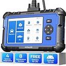 TOPDON Upgraded AD600 OBD2 Scanner, Diagnostic Tool, ABS SRS Transmission Engine Code Reader, 8 Reset Services Scan Tool, Oil/Brake/BMS/SAS/DPF/TPMS/ETS Reset, Injector Coding, Lifetime Free Update