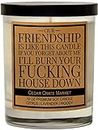 Our Friendship Candle - Best Friends Candle Gift, Funny Candles, Friendship Candle Gifts for Women, Birthday Gifts for Friends Female, BFF, Coworker, Lavender Scented