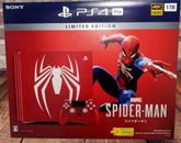 Consola Sony PS4 PlayStation 4 Pro 1 TB Marvel's Spider Man Limitada Sin Usar Japón