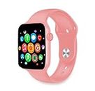 Dicto T-500 S8 Series Smart Watch Sleep Monitor, Distance Tracker, Calendaring, Sedentary Reminder, Text Messaging, Pedometer, Calorie Tracker, Heart Rate Monitor Smartwatch for Girl(Cute Pink)