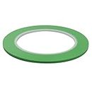 JINBING Fine Line Finline Vinile Nastro adesivo Automobilistico Vernice Modello Costruzione Per Curve Verde (3 mm x 3 Rotoli)