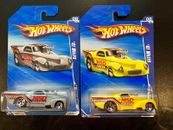 2010 Hot Wheels (lot of 2) - 41 WILLYS Walmart Exclusive White Goodyear Tires