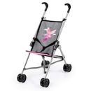 Bayer Design 30566AA Buggy Dolls, Pushchair, Umbrella Stroller, with Integrated 