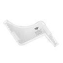 Bombay Shaving Company Beard Shaper Tool With Comb For Men, Home And Salon Use, Men Beard Accessories (Transparent)
