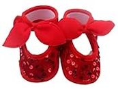 Kids Choice Baby Shoes for Boy's and Girl's Canvas with Anti-Slip Sole (Red)
