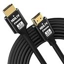 Sounce 8K Hdmi Cable 3.0 Meter 2.1, (Certified) 10K & 8K60Hz & 4K 120Hz 144Hz 48Gbps Hdmi 2.1, Ultra High Speed Braided Hdmi Cord, Hdcp 2.2& 2.3, Earc, Hdr10, Compatible Roku Tv/Ps5/Hdtv/Blu-Ray-Black