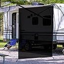 PAULINN RV Awning Shade Screen 9' X 7', Black Mesh RV Awning Side Shade Screen for UV Blocker and Privacy, Complete RV Awnings, Screens & Accessories for Motorhome Camping Trailer Canopy