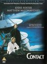 Contact DVD (1998) Jodie Foster, Zemeckis (DIR) cert PG FREE Shipping, Save £s