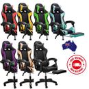Racing Gaming Office Chair Seat For Work / Study with Headrest, Footrest, Lumbar