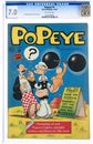 Popeye #1 Cgc 7.0 ( Dell Publishing, 1948) Rare ! Doré Age Clé ! Brutus Olvie
